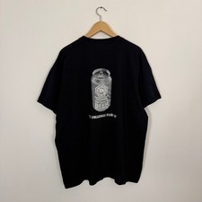 Vintage Y2K LOST TV Show Film Crew Dharma Initiative Beer Tee Shirt Black XXL picture