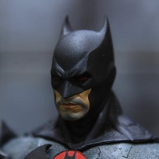 U.S Duty Free 1/12 Custom DC  Batman Thomas Wayne Flashpoint Head Sculpt picture