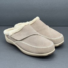 Orthofeet Charlotte Women's Slippers Outdoor Shoes Tan S735 Size US 9.5 2E Wide picture