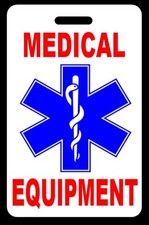 Personalized Medical Equipment Luggage/Bag Tag picture