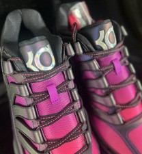 NIKE Air Zoom KD 18 Sneakers | Eggplant Purple Pink Black lIM5843-500 | Mens 12 picture