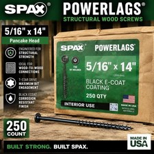 SPAX PowerLags 5/16