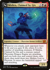 x1 Mishra, Claimed by Gix BRO MTG 216 MYTHIC M/NM 1x picture