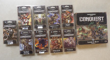 Warhammer 40,000 Conquest LCG Legions of Death Expansion and 9x War Packs 40k picture