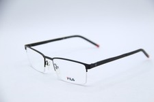 NEW FILA VF9917 COL.0531 BLACK AUTHENTIC FRAMES EYEGLASSES 55-19 picture