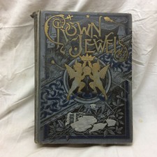 Vtg 1888 Book Crown Jewels Gems of Literature Art & Music Steel Plate Engraving picture