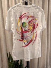 Pokemon Men’s Uniqlo T-Shirt Gardevoir Pokeball Short Sleeve White picture