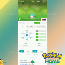 ✨ Shiny Shaymin 🟢Event Oak's Letter Shaymin 🟡 Pokemon HOME Trade🟢 picture