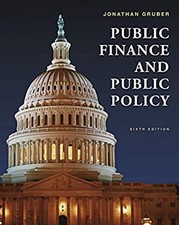 Public Finance and Public Policy Hardcover Jonathan Gruber picture