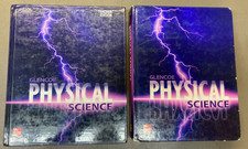 Glencoe McGraw Hill High School Physical Science 2012 Textbook & Teacher Edition picture