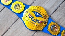 NEW Independent United States Fandu wrestling Belts Replica 2MM picture
