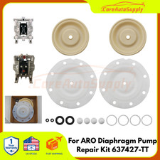 For Ingersoll Rand ARO Diaphragm Pump Repair Kit 637427-TT Rebuild Seal O-Rings picture