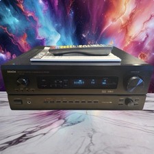 Denon AVR-2802 Receiver  Excellent Condition Serviced Remote Manual Bundle🔥🎶 picture