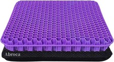 Gel Seat Cushion for Long Sitting Double Thick Office Desk Home Wheelchair Seat picture