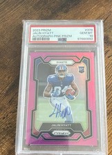 2023 Panini Prizm - Rookies Jalin Hyatt #378 Pink Prizm Autographs (AU, RC) picture