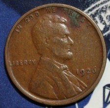 1926 S Lincoln Cent  [[[C788 picture
