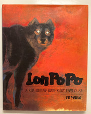 Ed Young Signed 1989 Lon Po Po 1st Ed Caldecott Pre-Medal DJ picture