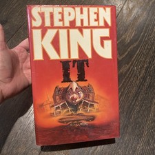 It - Stephen King 1986 UK 1st Edition Hodder & Stoughton HCDJ Vintage Horror picture