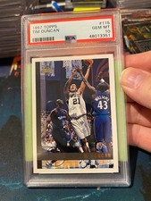 1997 Topps Tim Duncan PSA 10 picture