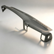 Molded Dash Cover For Tahoe Suburban Yukon 1999-2006 In Dark Pewter Gray overlay picture