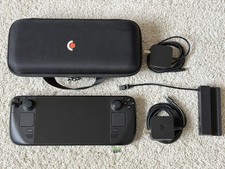 Valve Steam Deck OLED 512GB + Official Dock + Accessories + MicroSD Card picture