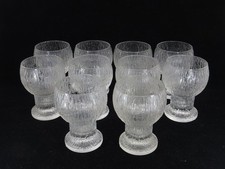 10 Vintage Iittala Kekkerit Timo Sarpaneva Wine 4 3/8” x 3-1/4