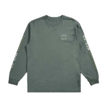 Brixton Men's L/S Shirt CREST - Dark Forest/Epsom Green - Medium - NWT -LAST ONE picture