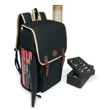 ENHANCE Designer Edition DnD Backpack - Stylish RPG Travel Bag (Black) picture