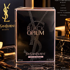 Yves Saint Laurent Black Opium Eau de Parfum Spray 3 fl oz Coffee Vanilla picture