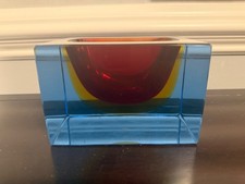 Murano Glass ashtray in great condition picture