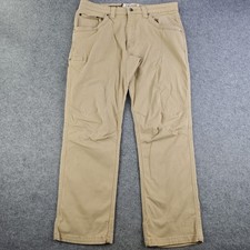Mountain Khakis Pants Mens 36x30 Classic Fit Tan Beige Khaki Cotton Stretch picture