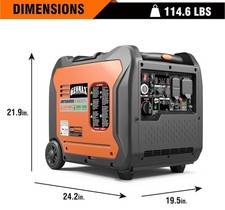 Portable Inverter Generator, 7250W Super Quiet Dual Fuel Portable - GENMAX picture