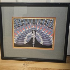 The Nile Custom framed original print by ERTE picture