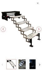 Torklift A8004 GlowStep Revolution 4Step Folding RV Steps 27.5' picture