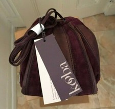 KOOBA  Handbag Leather Color 612 Berry Style Dean  # F10110-90 Retail $348 picture