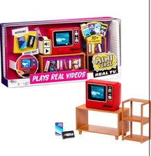 PRESALE, Miniverse 📺 Mini Real TV VHS Video Player Set MGA’s NEW. picture