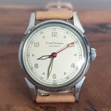 1950s Girard-Perregaux Automatic Vintage Watch Stainless Steel w/ Original Box picture
