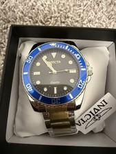 Invicta Pro Diver Men’s 42mm Blue Bezel Two Tone Watch 69399 New In Box picture