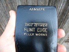 RARE TRUE TEMPER KELLY WORKS FLINT EDGE A.T.&S.F. R.Y FACTORY STAMP  3lbs 13.2oz picture
