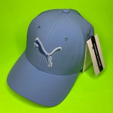 PUMA Stretch Fit Adult Hat Size L/XL Blue Pastel w/White NEW picture