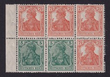 GERMANY 1918 Germanias Booklet Pane SG 84ia MNH/** (CV £150+) picture