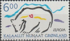 Greenland Europa Nature Reserves & Parks 1999 MNH-3 Euro picture