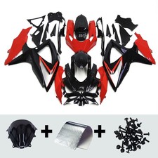 Injection Red Black Fairings For Suzuki GSXR600 GSXR750 2008 2009 2010 Bodywork picture