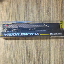 Megabass Vision Oneten Slow Floating Jerkbait Graphite 110.5mm 1/2oz 1.8m picture