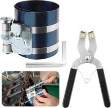 Piston Ring Compressor Installer Removal Tool for Car Engine with Piston Inst picture
