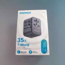Momax 1-World 5 Port AC Adapter BRAND NEW picture