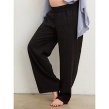 HATCH Soft Tailored Pull On Trouser Pant Black 3 Large picture