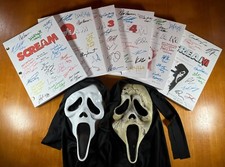 Scream 1-6 Script Bundle- Signed- Autograph Reprints- 6 Scripts- Ghost Face picture
