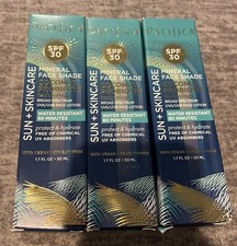 Pacifica Mineral Face Coconut Probiotic SPF 30 1.7 Oz READ Description ~3 Packs picture