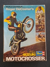 Rare 1974 Revell 1/12 Roger DeCoster Suzuki Motocrosser Kit #H-1509  World Champ picture
